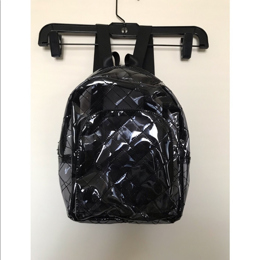 Forever 21 Clear Tinted Mini Backpack Purse